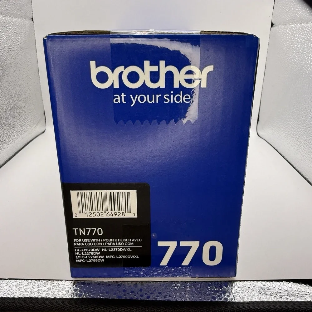 Brother TN770 4,500 Page-Yield Super High-Yield Toner - Black New Sealed